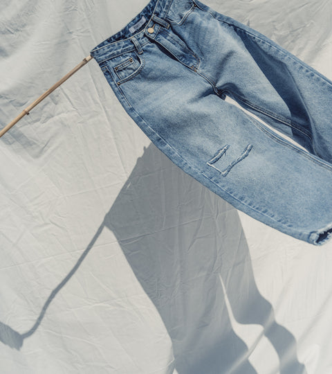 DIY Denim Distressing