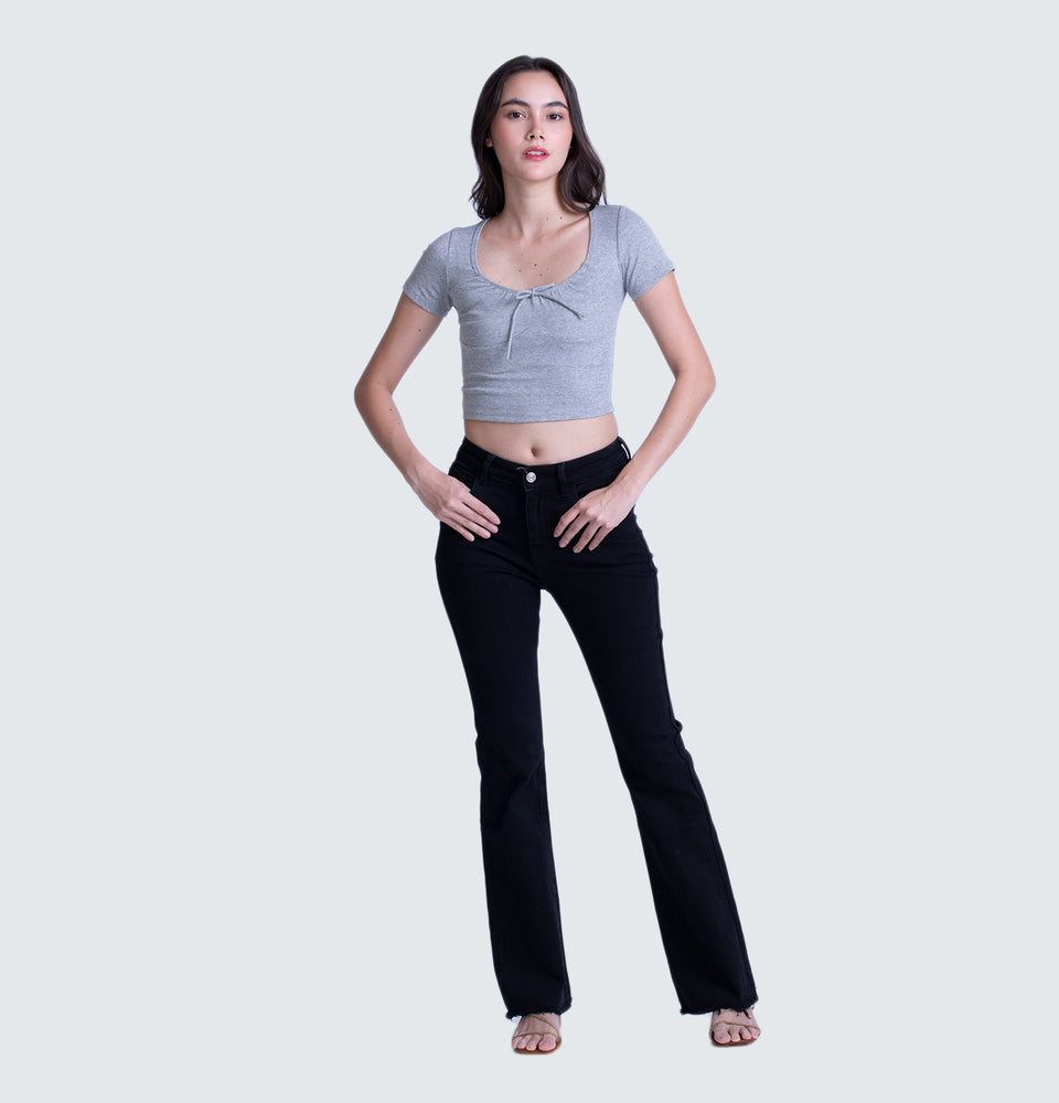 Zamara Top in Grey
