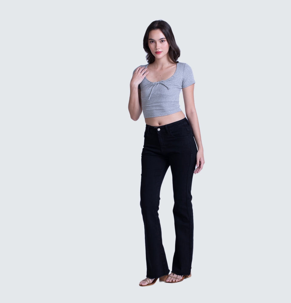 Zamara Top in Grey