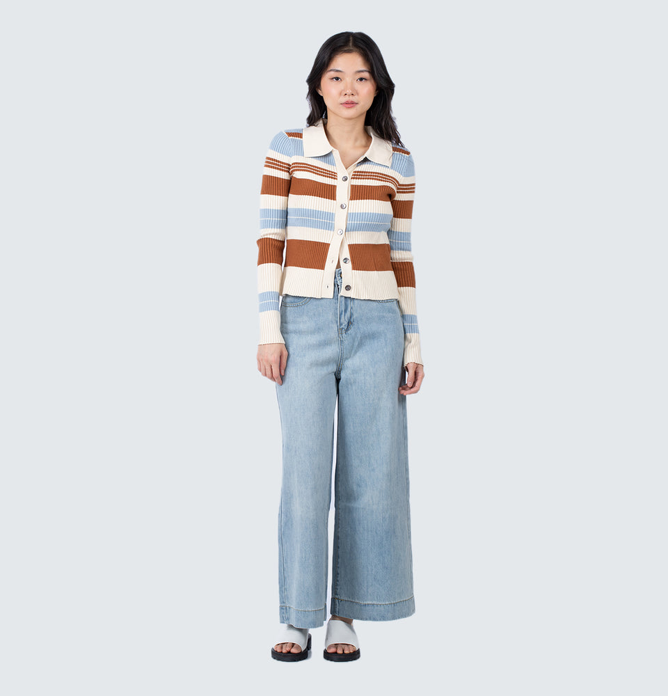 Alyssa High Rise Wide Leg Jeans