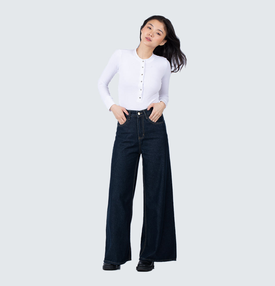 Clarra Baggy Wide Leg Jeans