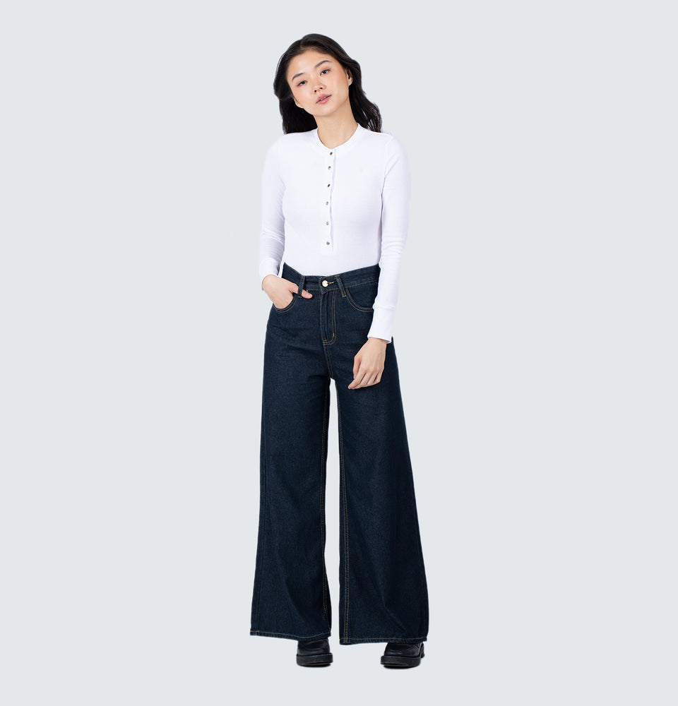 Clarra Baggy Wide Leg Jeans