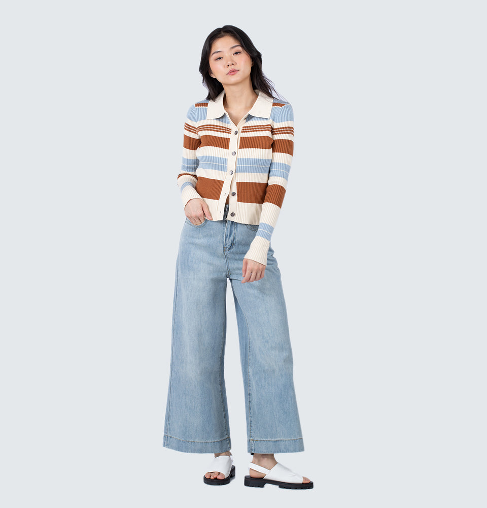 Alyssa High Rise Wide Leg Jeans