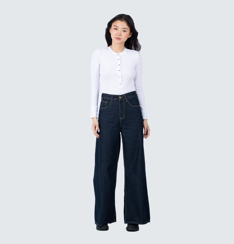 Clarra Baggy Wide Leg Jeans