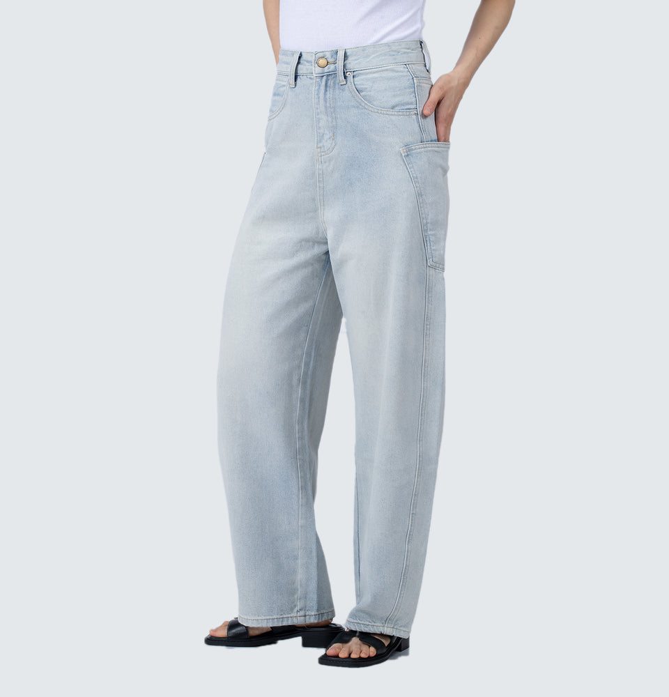 Emma Highwaisted Cargo Jeans