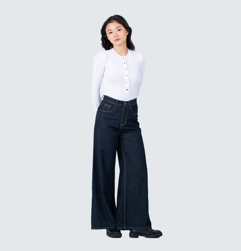 Clarra Baggy Wide Leg Jeans