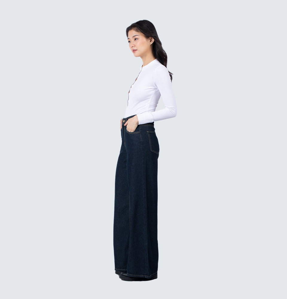 Clarra Baggy Wide Leg Jeans