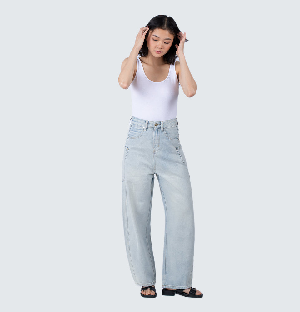 Emma Highwaisted Cargo Jeans