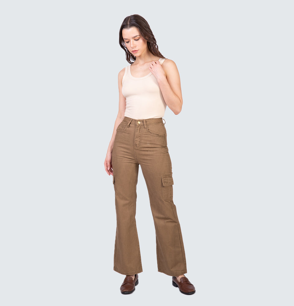 Renee Brown Cargo  Pants