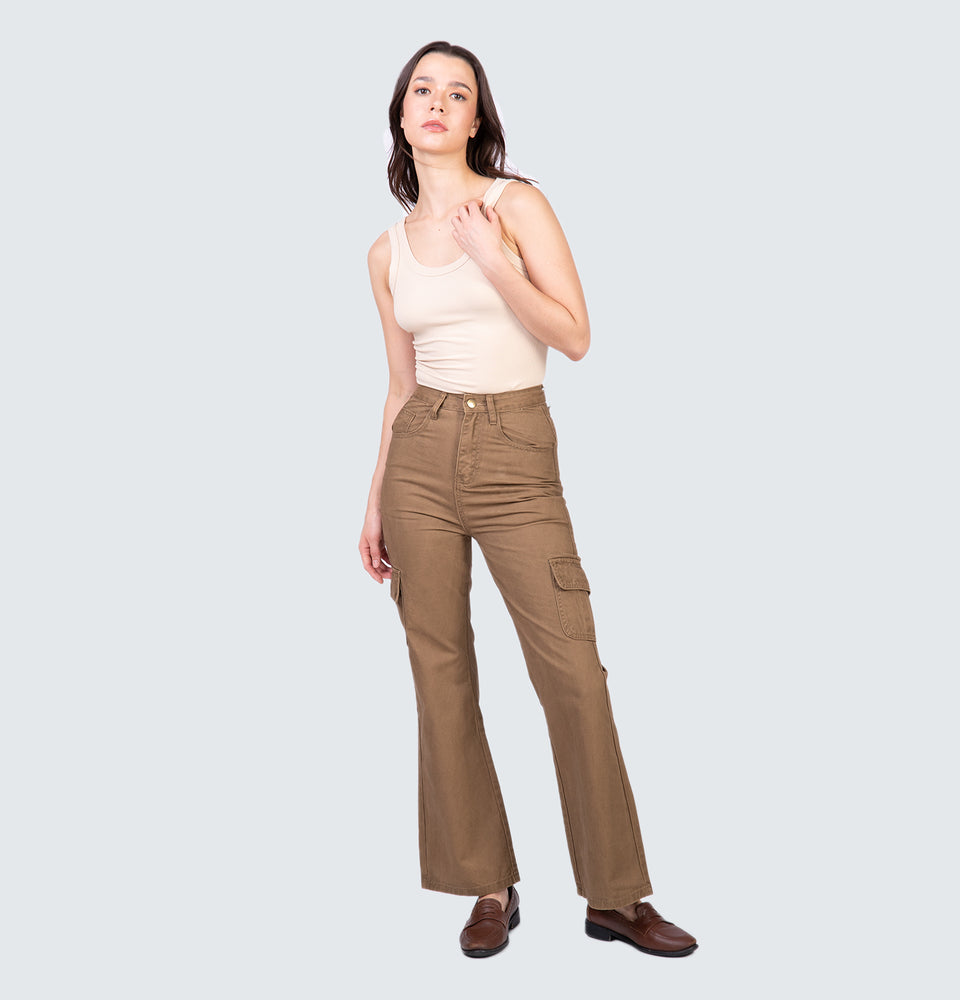 Renee Brown Cargo  Pants