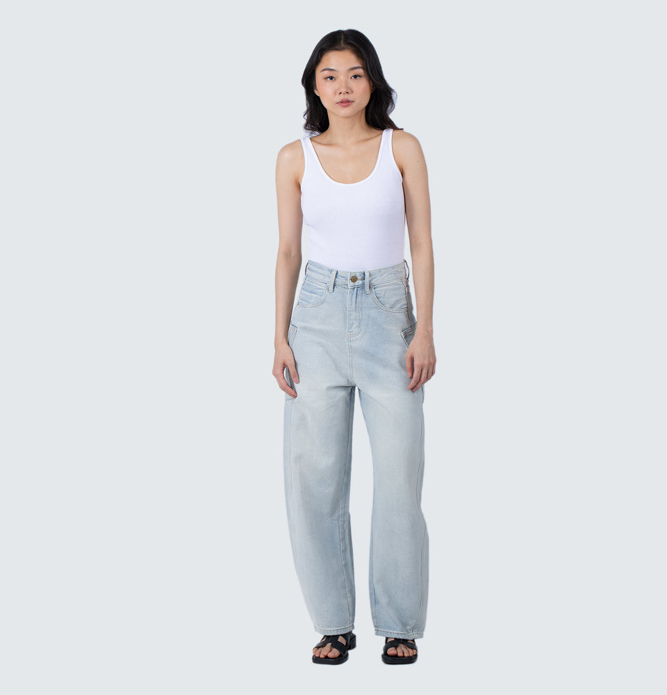 Emma Highwaisted Cargo Jeans