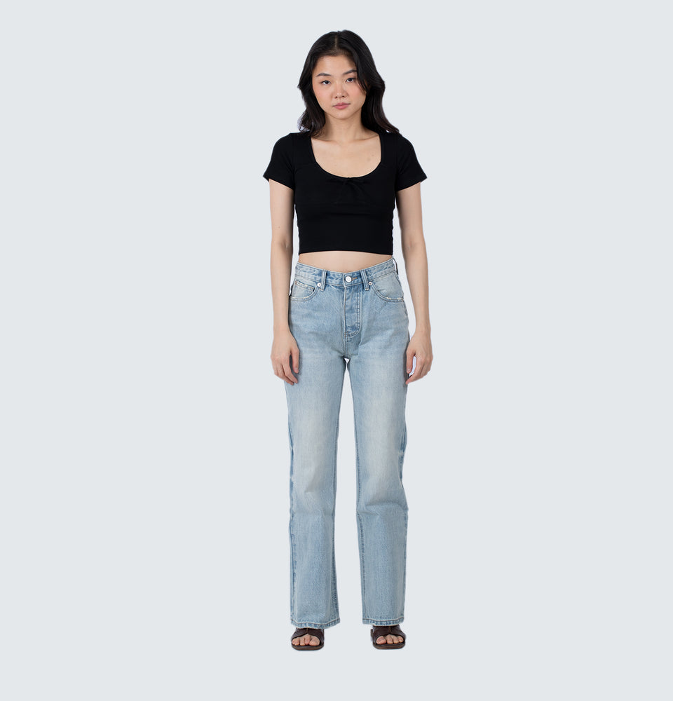 Jiyah Straight Leg Jeans