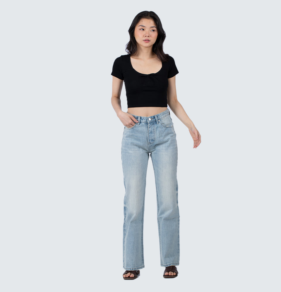 Jiyah Straight Leg Jeans