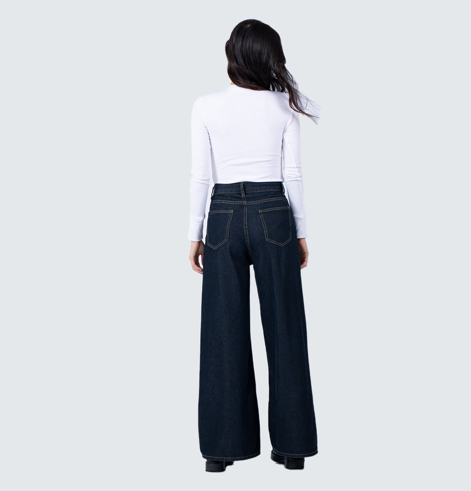 Clarra Baggy Wide Leg Jeans