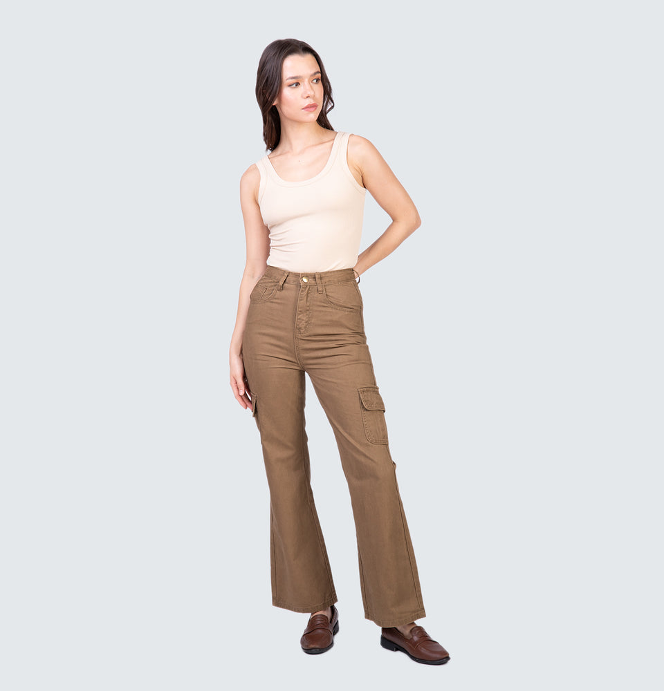 Renee Brown Cargo  Pants