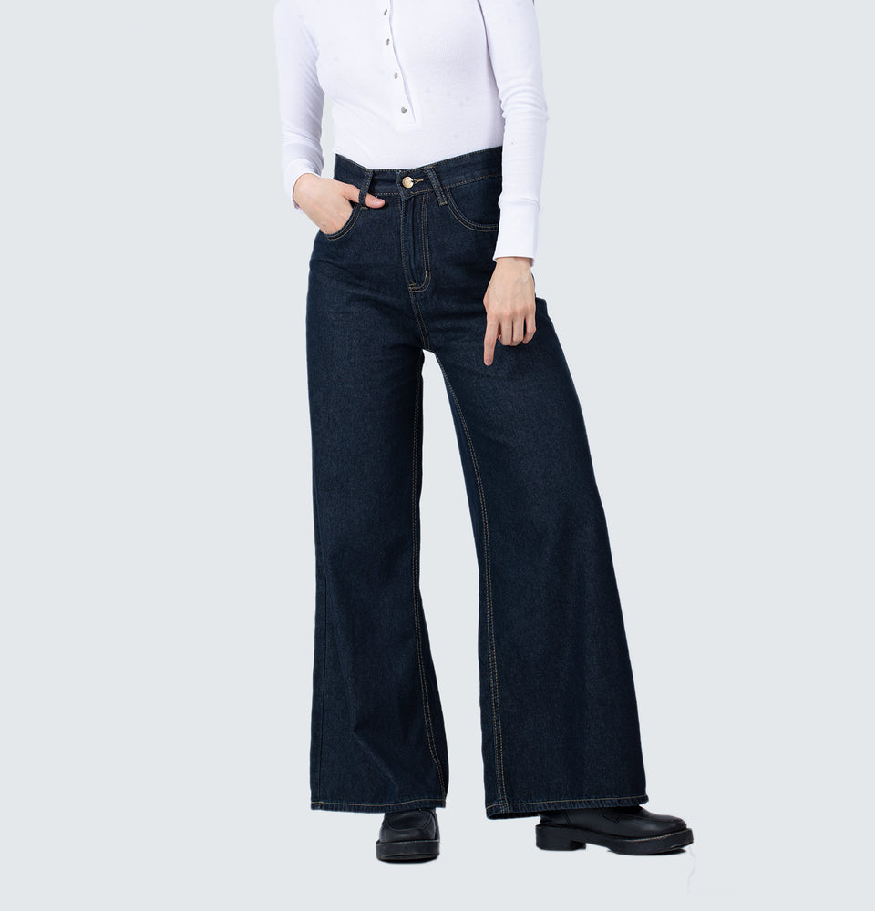 Clarra Baggy Wide Leg Jeans