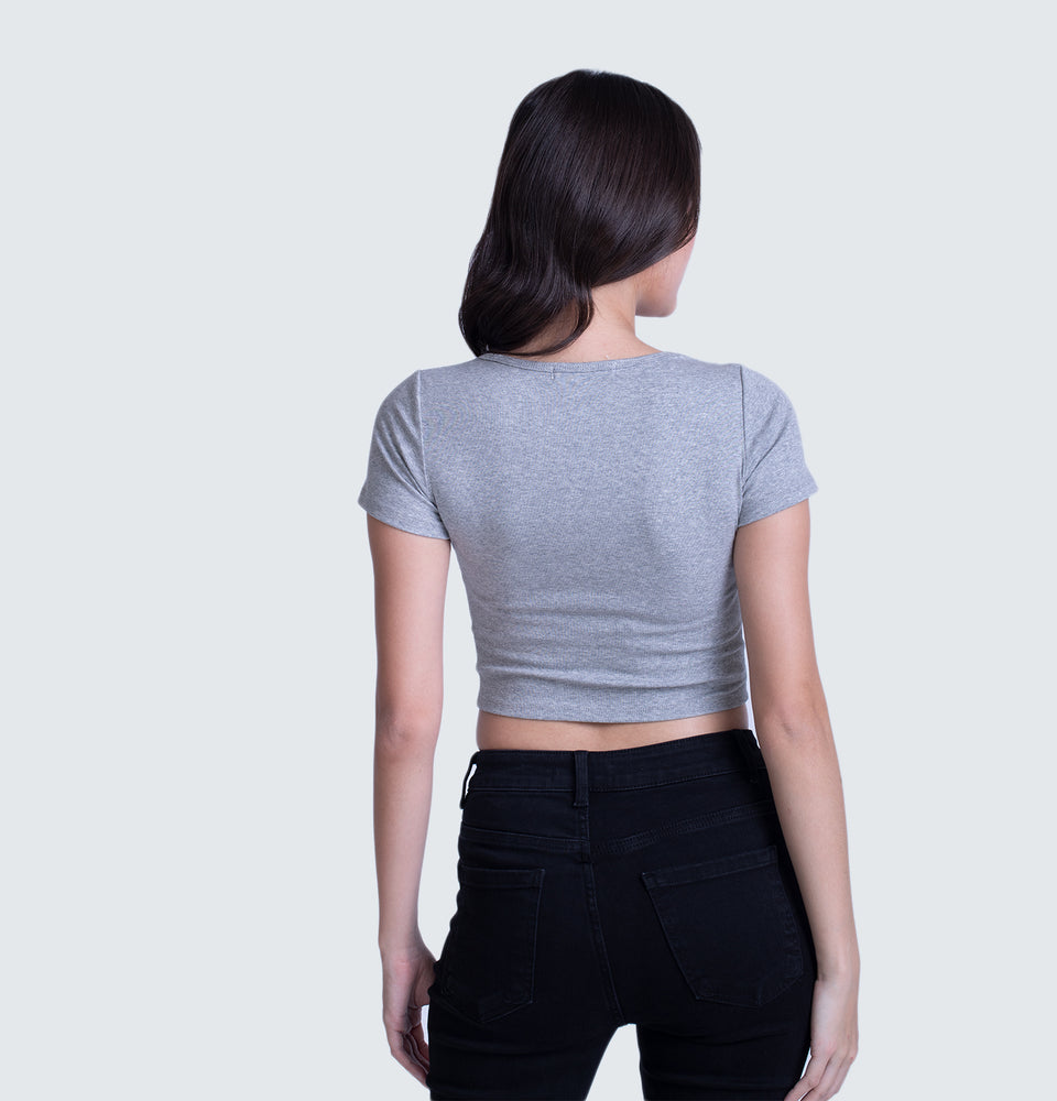 Zamara Top in Grey