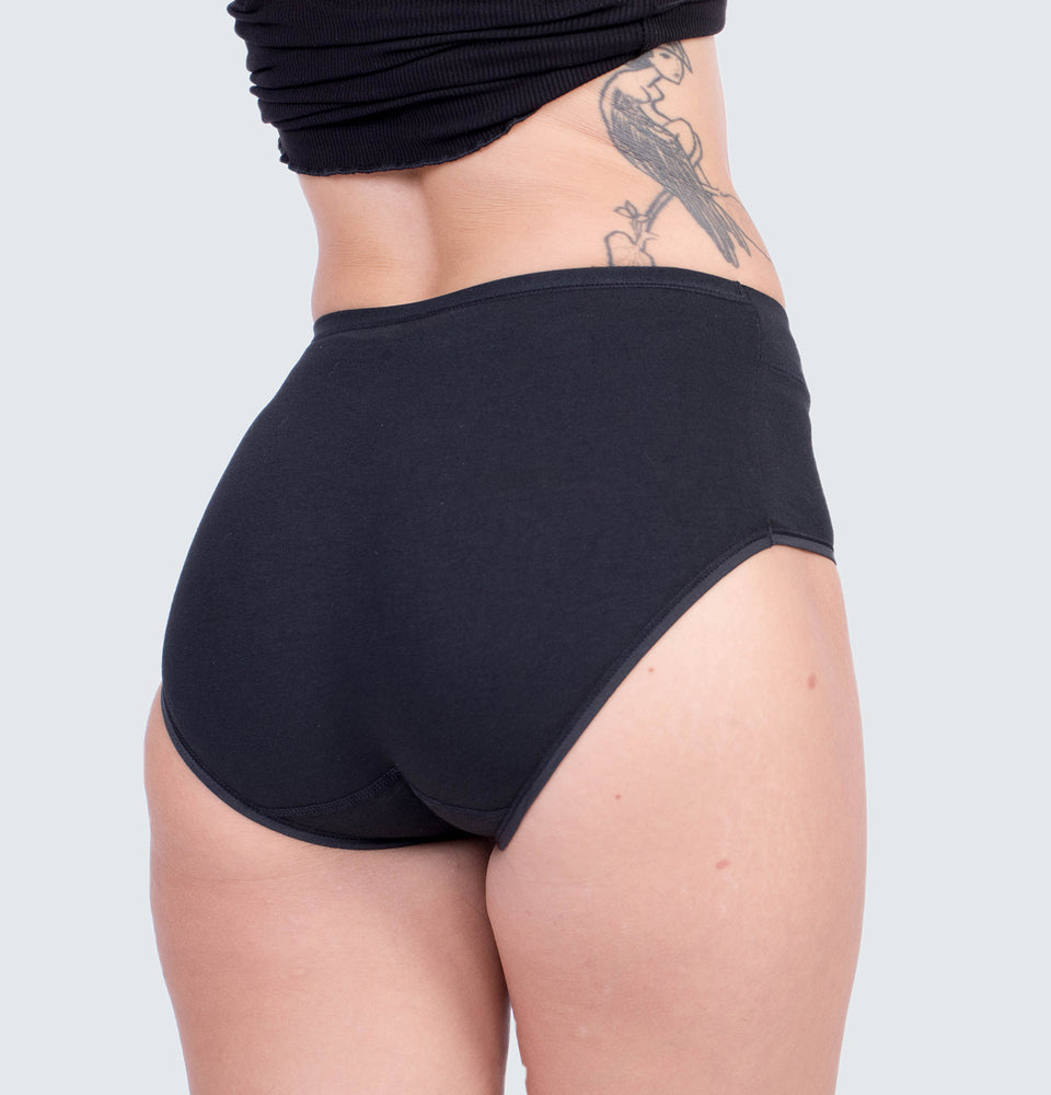 Mantou Basic Cotton Underwear in Black