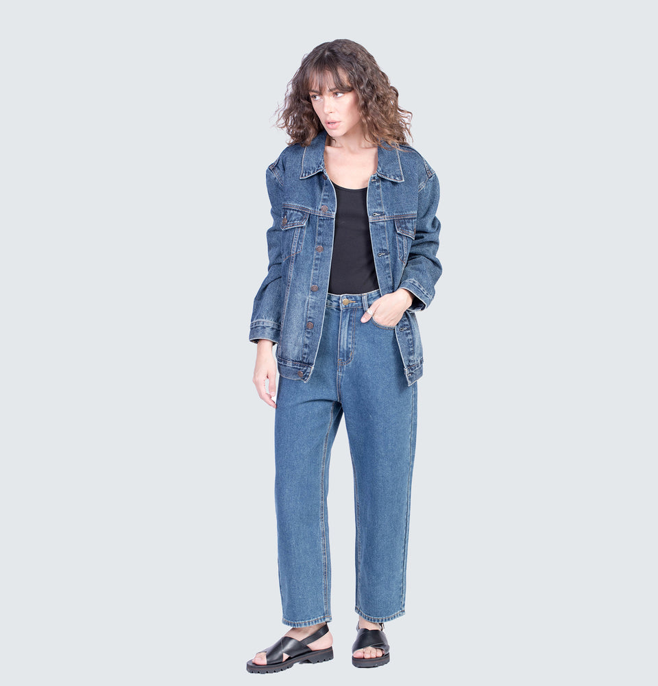 Chase Dark Blue Denim Jacket
