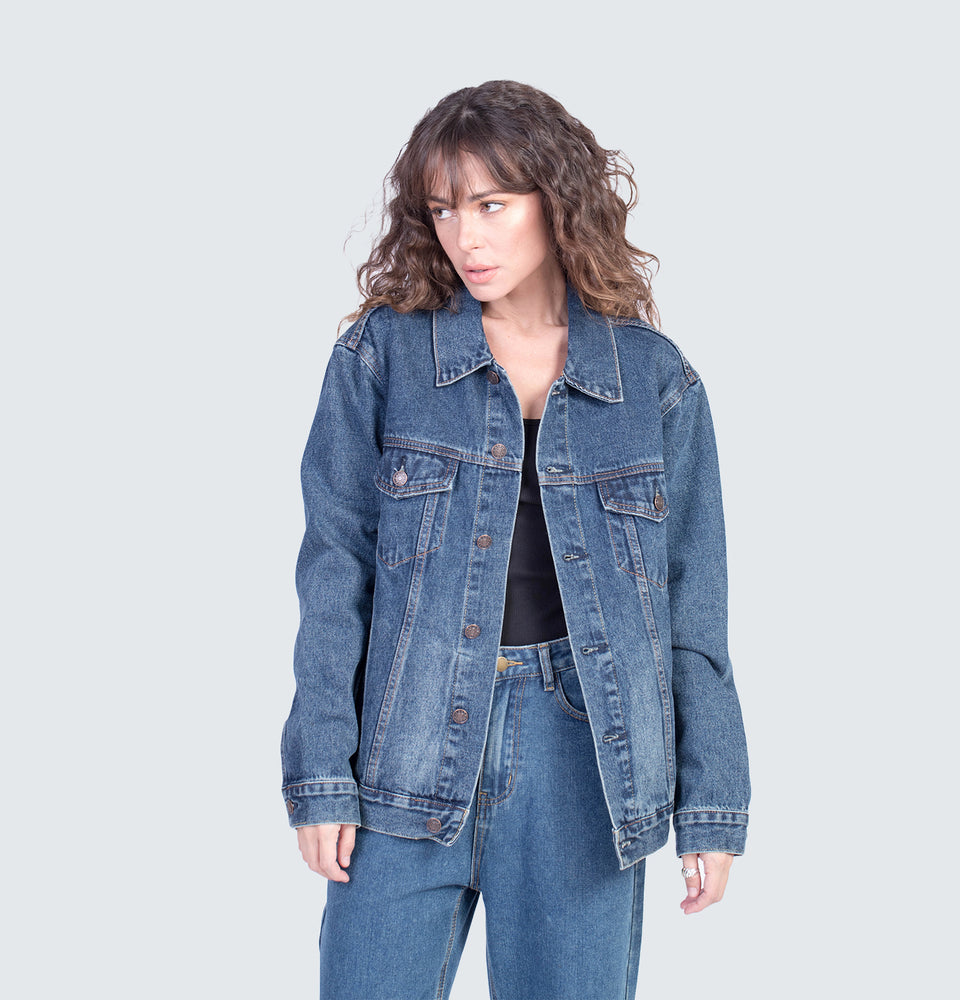 Chase Dark Blue Denim Jacket