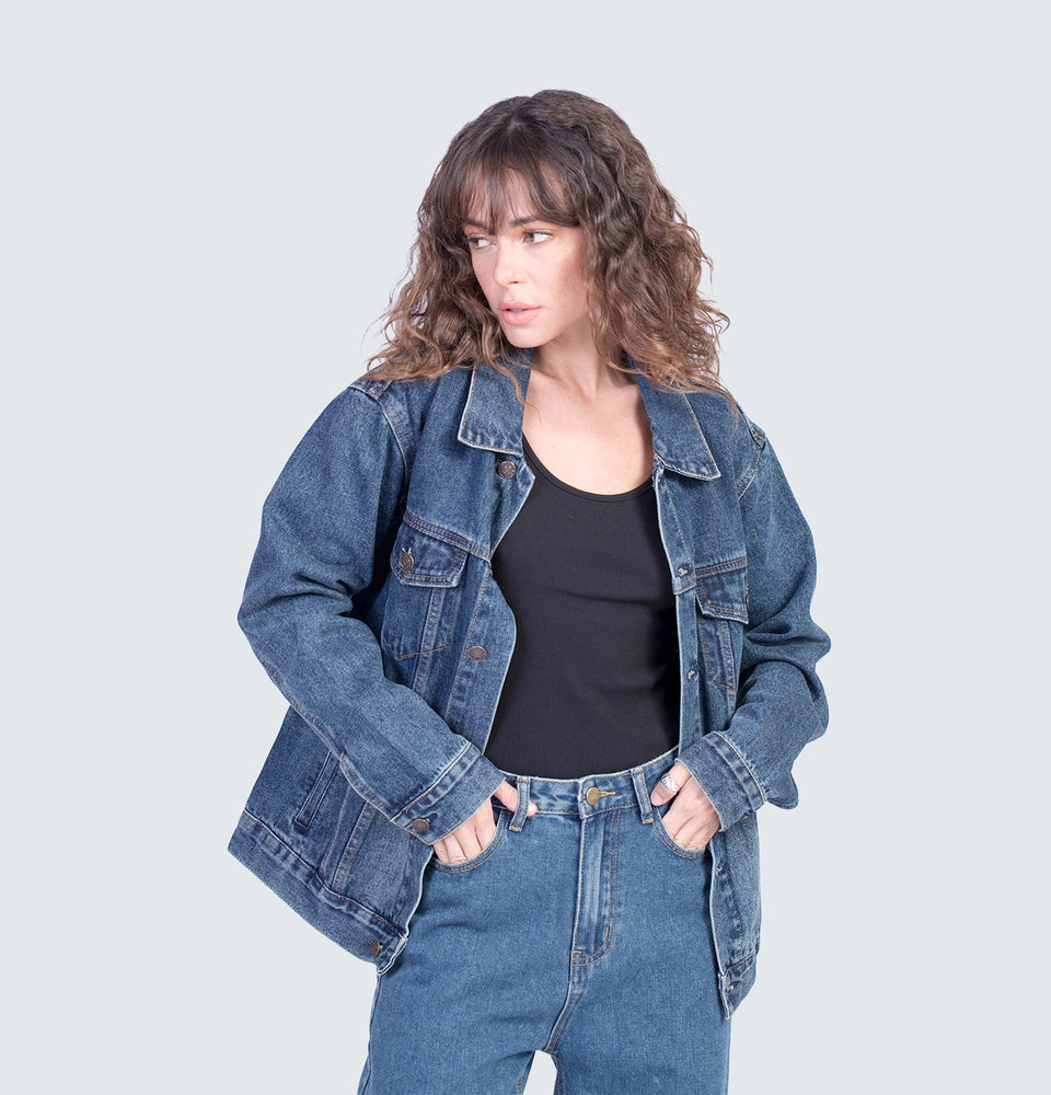 Chase Dark Blue Denim Jacket