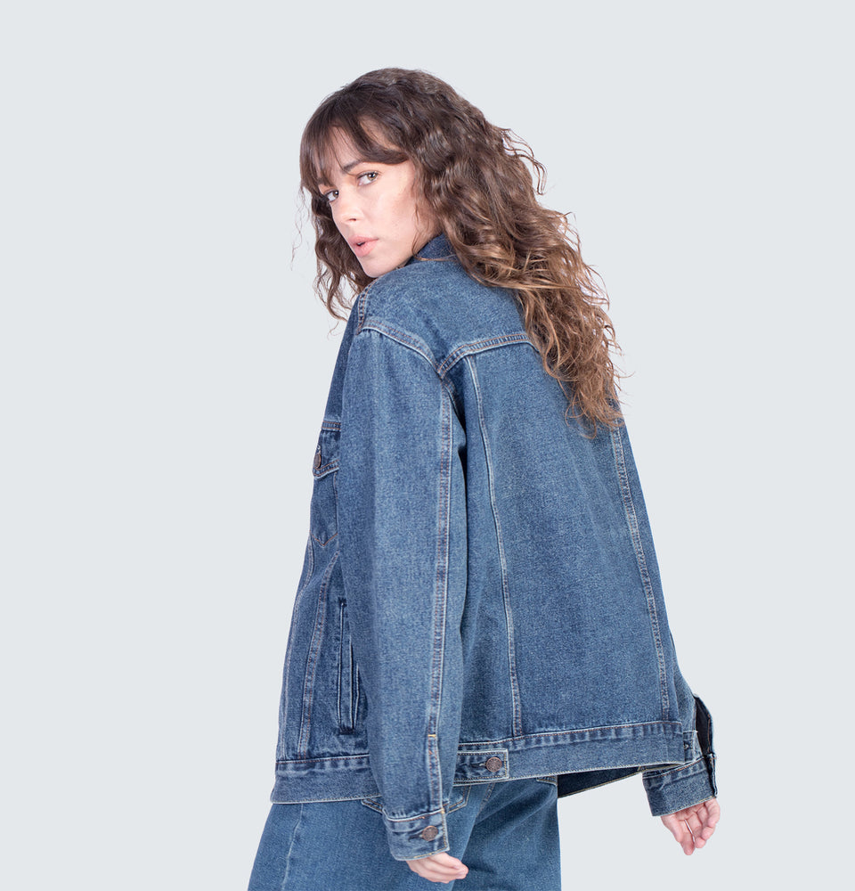 Chase Dark Blue Denim Jacket