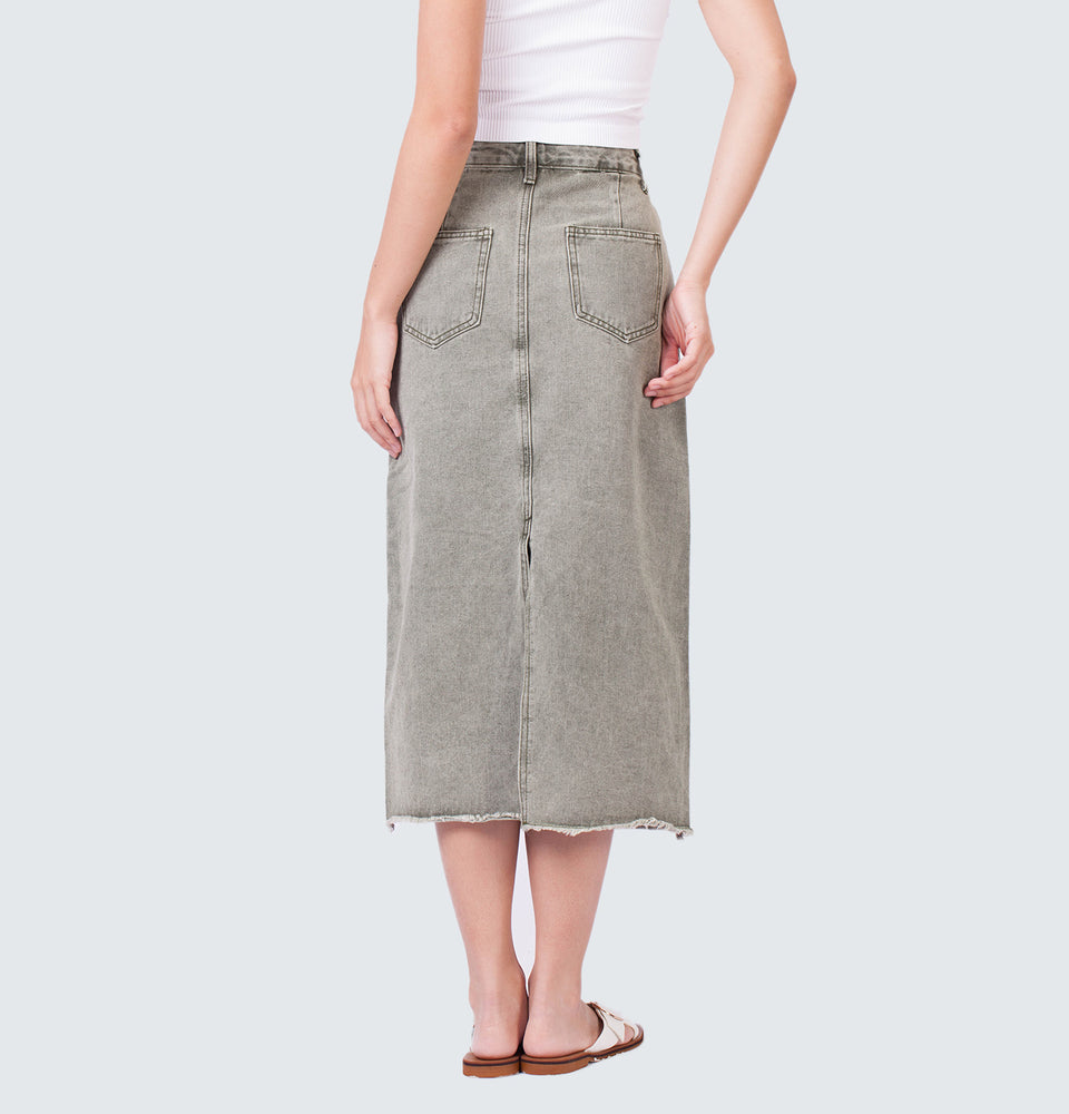 Brooke  Midi Denim Skirt