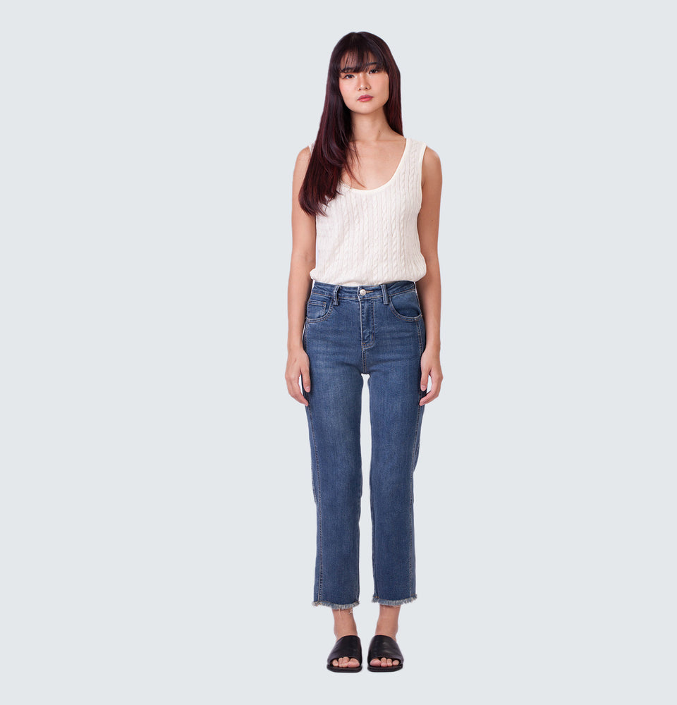 Linden Sleeveless Knitted Top