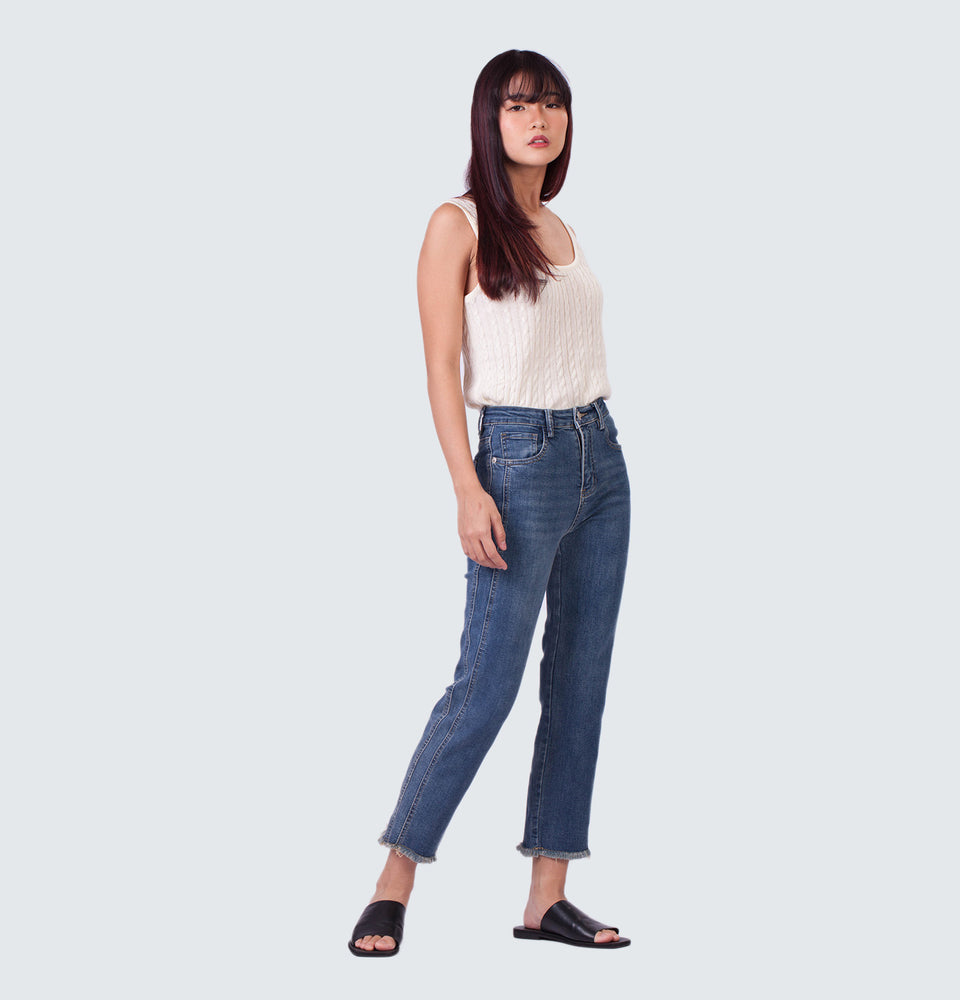 Charlie Raw Hem Jeans