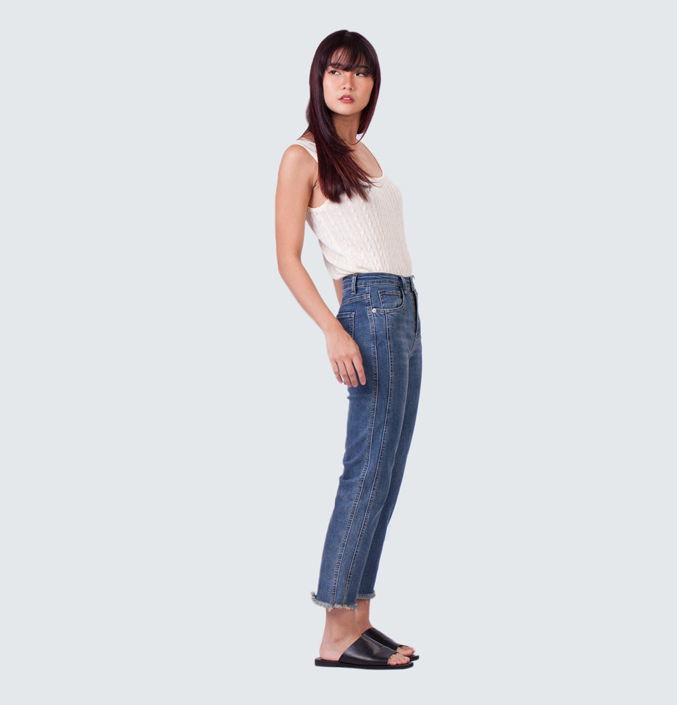 Charlie Raw Hem Jeans