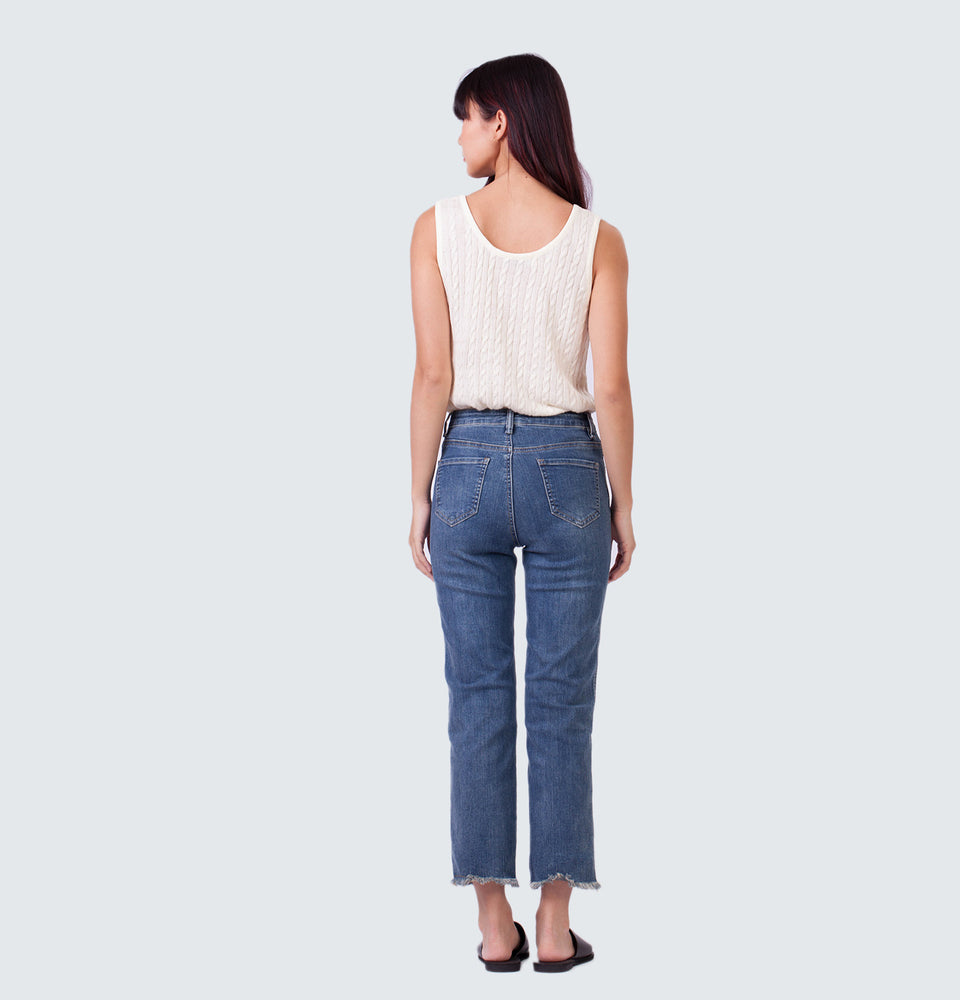 Charlie Raw Hem Jeans