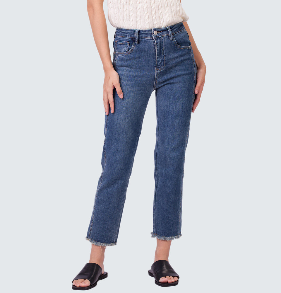 Charlie Raw Hem Jeans