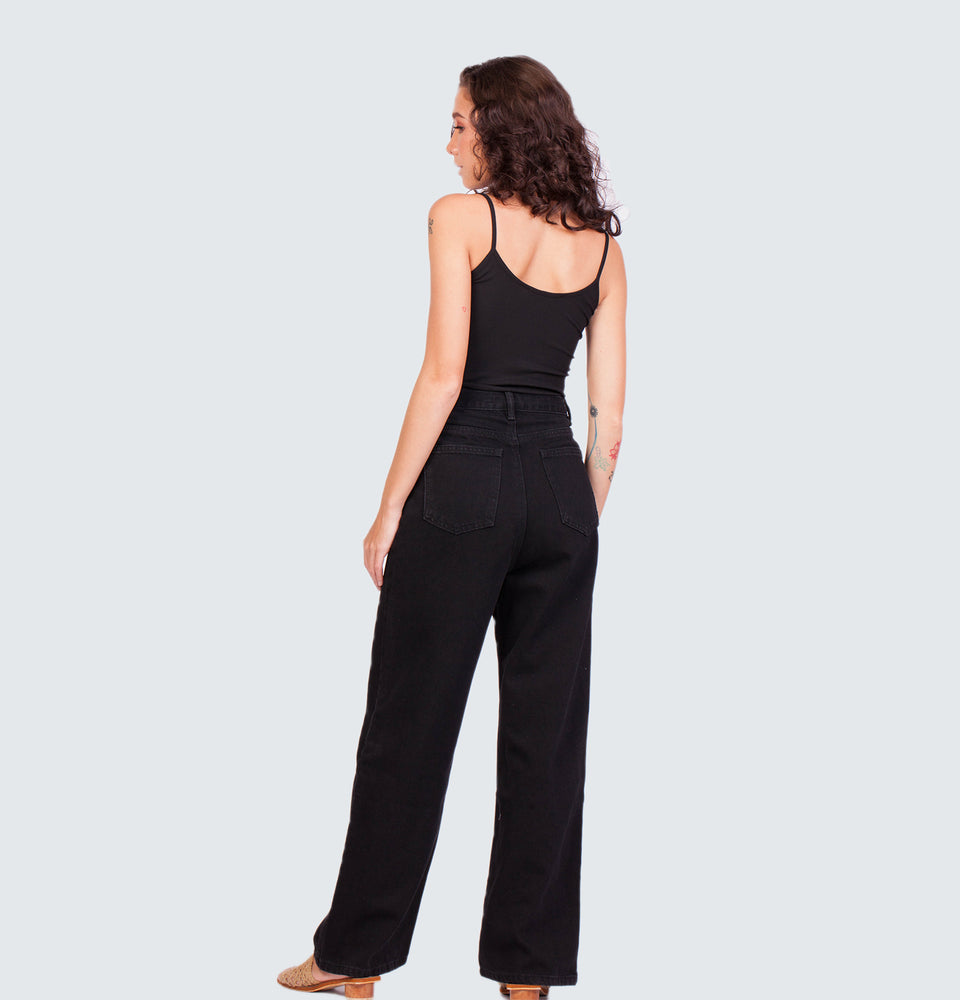 Yuna Black Full Length Jeans