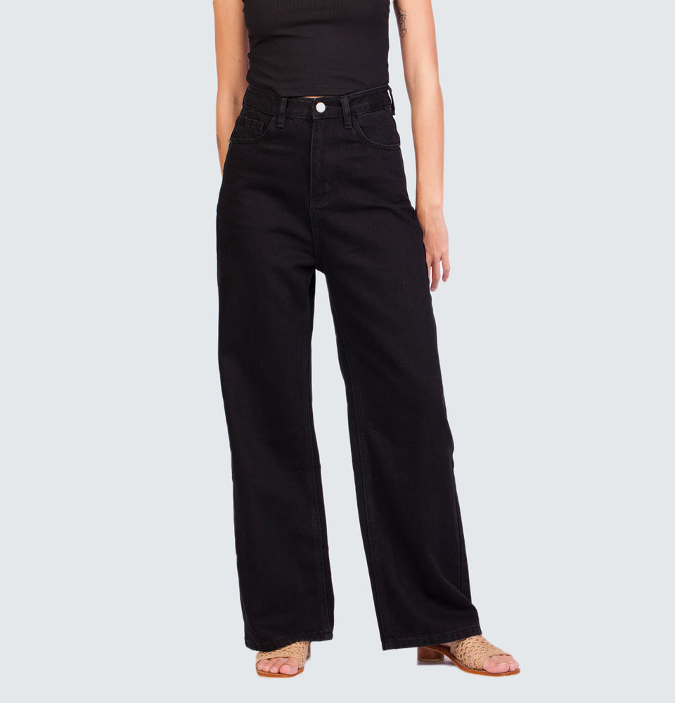 Yuna Black Full Length Jeans