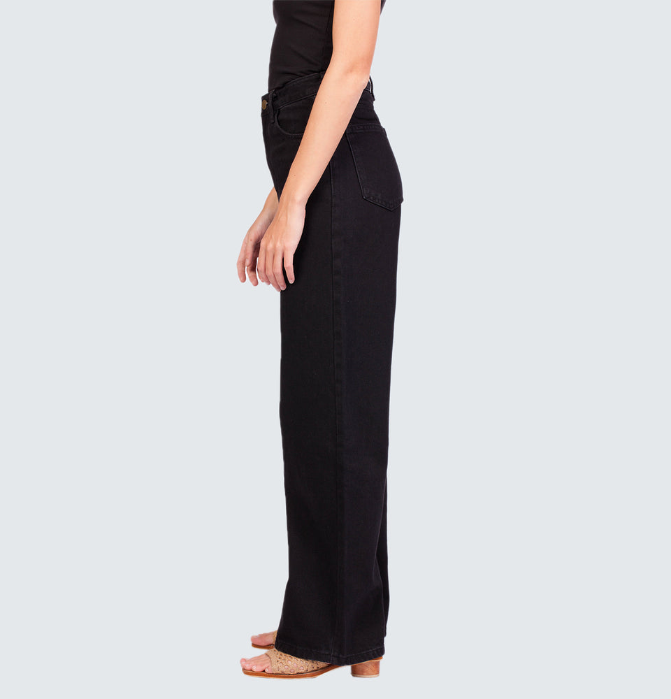 Yuna Black Full Length Jeans
