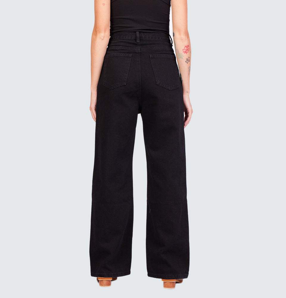 Yuna Black Full Length Jeans
