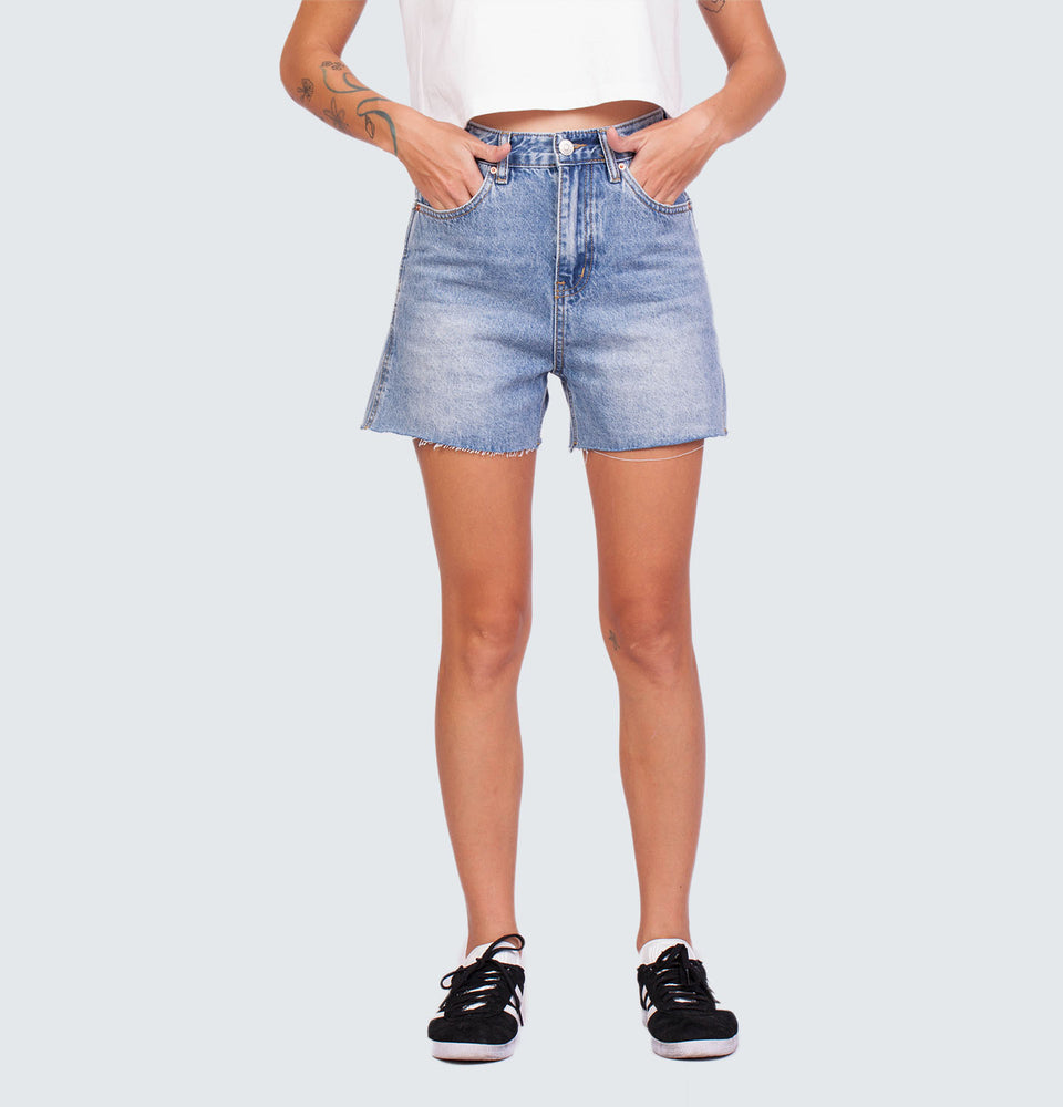 Allison Mom Fit Denim Shorts