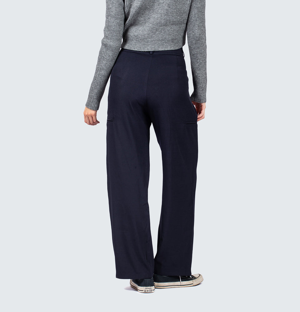Kira Navy Blue Trousers