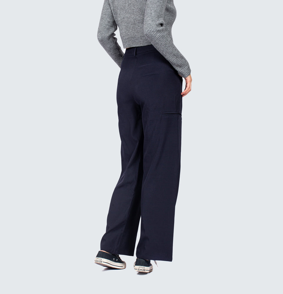 Kira Navy Blue Trousers