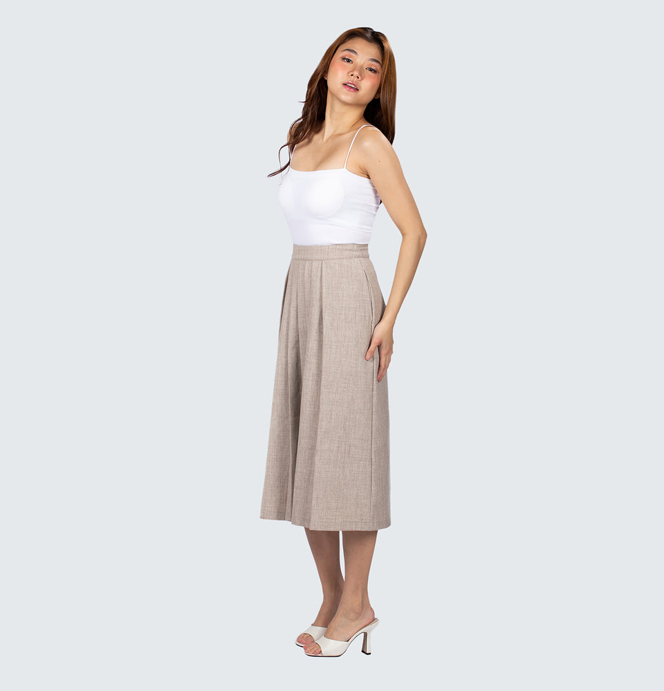 Piper Pleated Midi Skirt