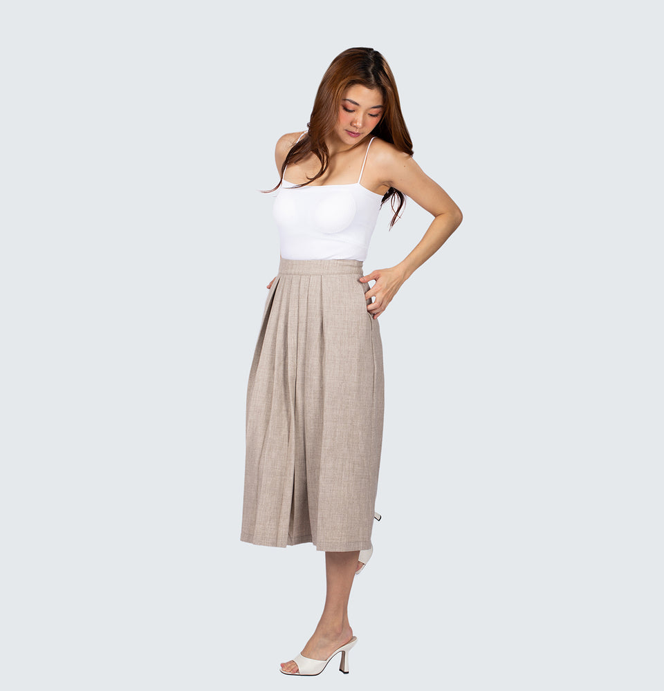Piper Pleated Midi Skirt
