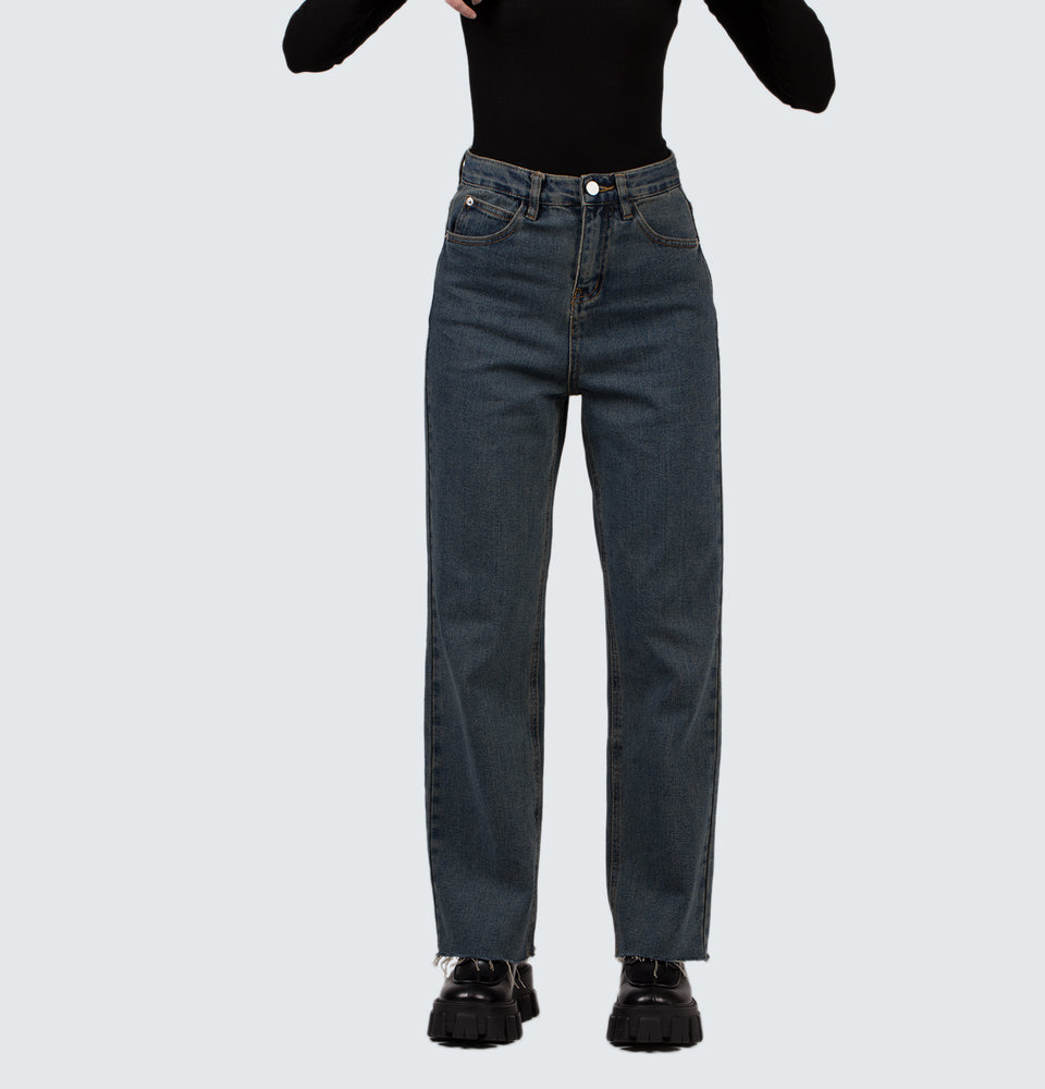 Kinsley Wide Leg Full Length Jeans