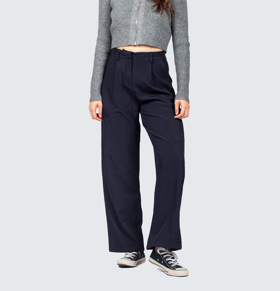 Kira Navy Blue Trousers