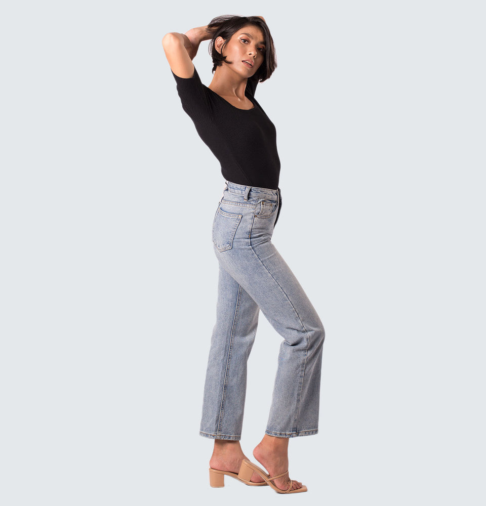 Bea Flare Jeans - Mantou Clothing