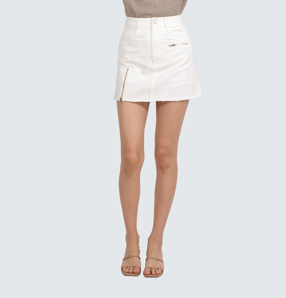 Sandra White Skirt