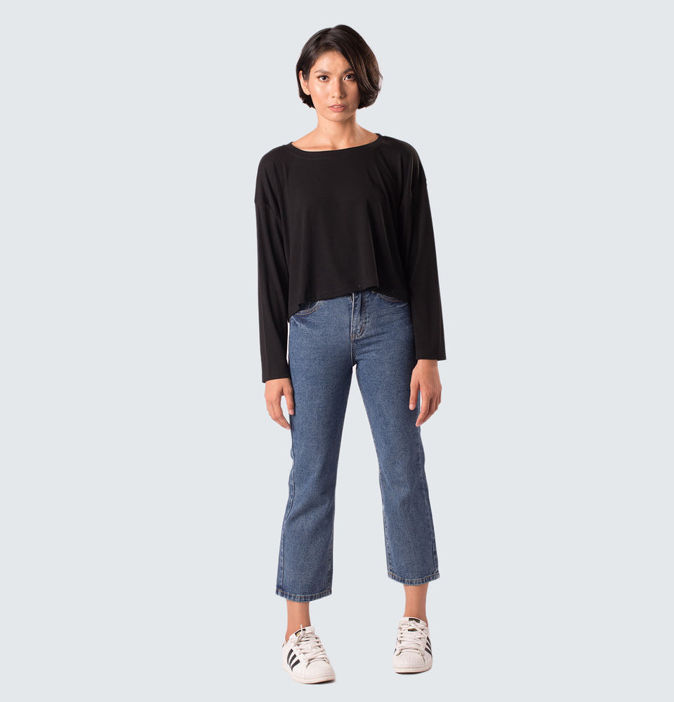 Cassy High Rise Jeans - Mantou Clothing