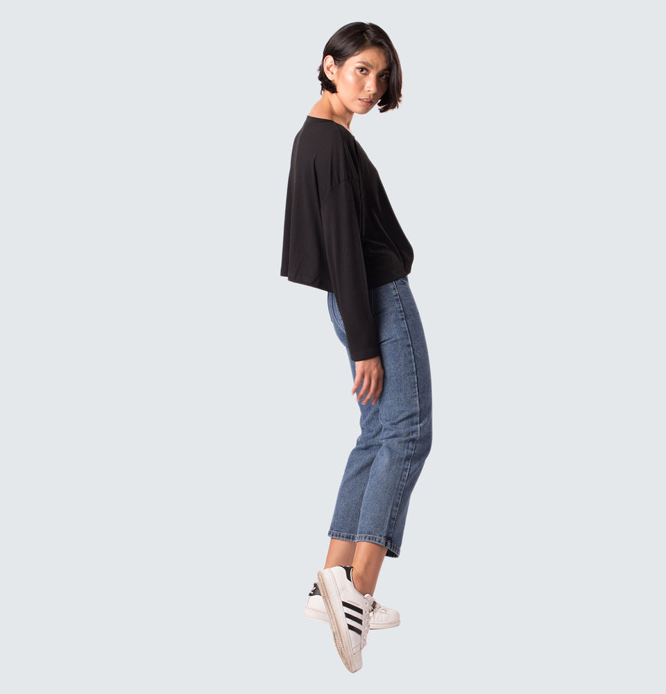 Cassy High Rise Jeans - Mantou Clothing