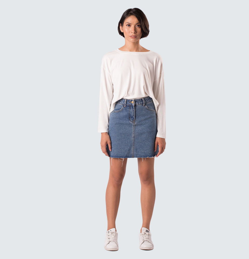 Kitty Long Sleeve Polyester Top - Mantou Clothing