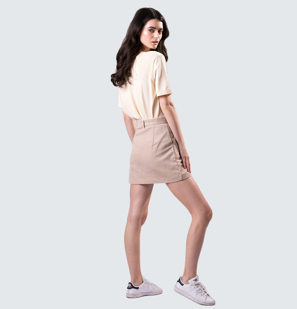 Corduroy Skirt - Mantou Clothing