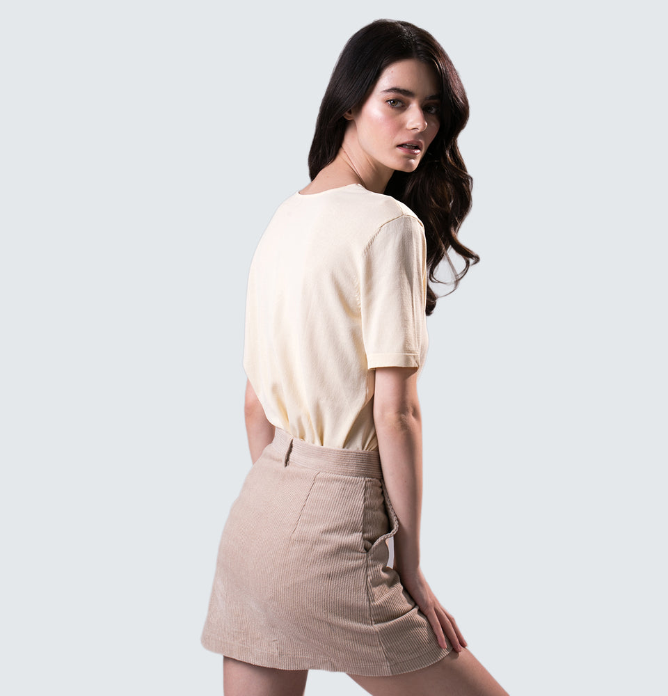Corduroy Skirt - Mantou Clothing